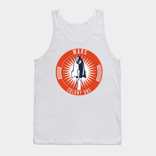 Mars Colony One logo Tank Top